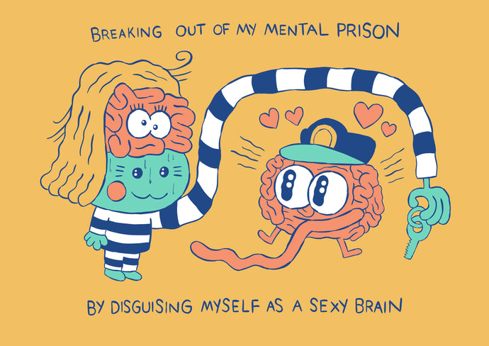 'Mental Prison' Screenprint