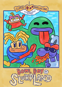 'Bowl Boy' Digital Print