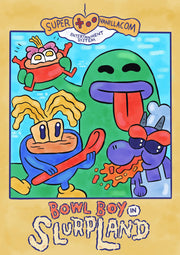 'Bowl Boy' Digital Print