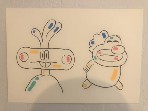 'Vanilla Hills Citizens - 9' Drawing