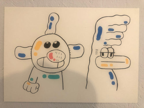 'Vanilla Hills Citizens - 10' Drawing