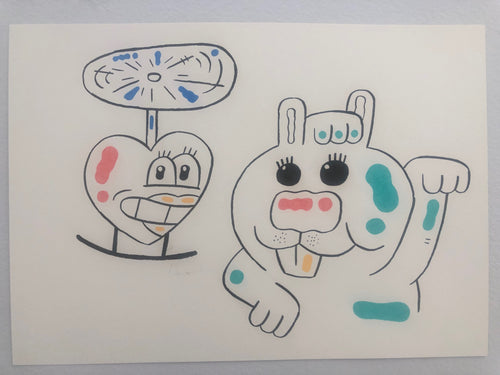 'Vanilla Hills Citizens - 13' Drawing