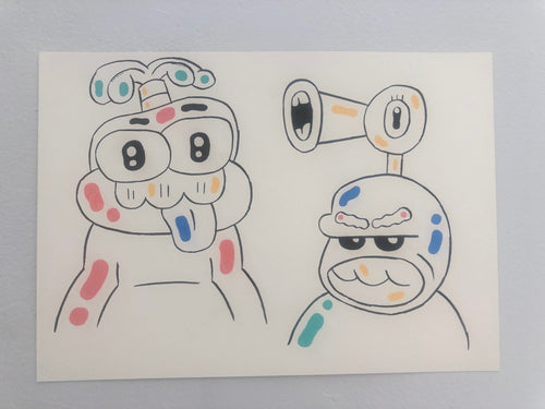 'Vanilla Hills Citizens - 14' Drawing