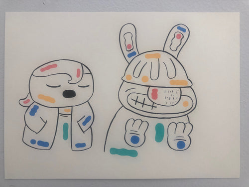 'Vanilla Hills Citizens - 16' Drawing