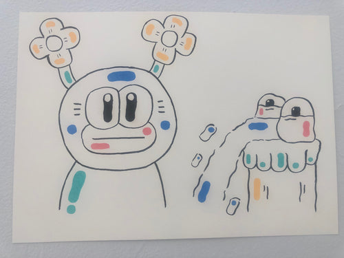 'Vanilla Hills Citizens - 17' Drawing