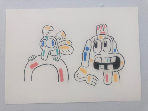 'Vanilla Hills Citizens - 18' Drawing