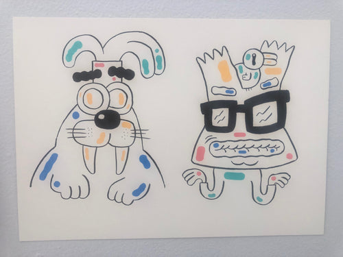 'Vanilla Hills Citizens - 19' Drawing