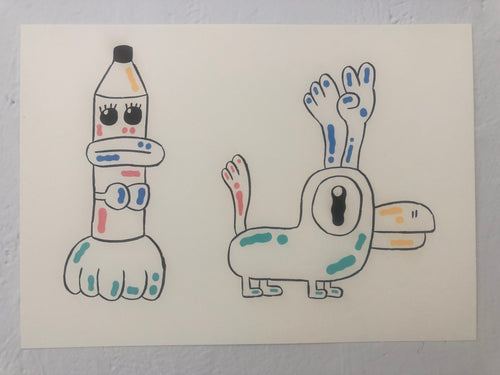 'Vanilla Hills Citizens - 21' Drawing