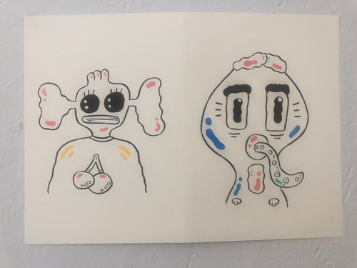 'Vanilla Hills Citizens - 22' Drawing