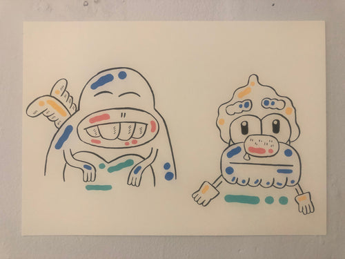 'Vanilla Hills Citizens - 23' Drawing