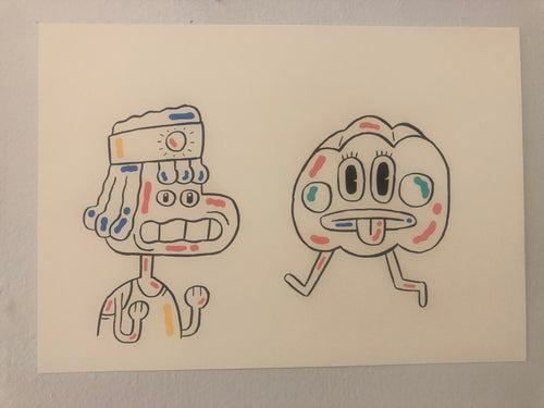 'Vanilla Hills Citizens - 24' Drawing