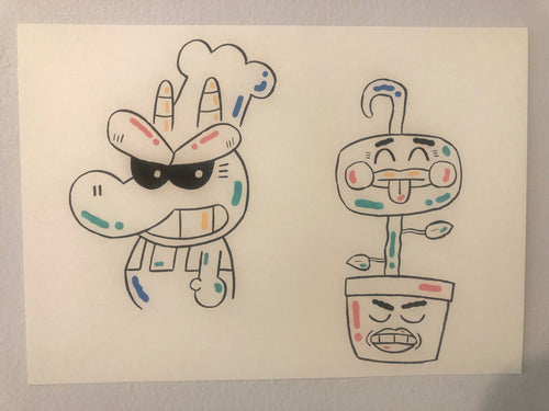 'Vanilla Hills Citizens - 26' Drawing