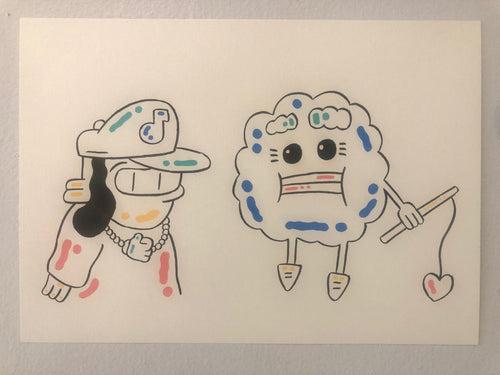 'Vanilla Hills Citizens - 28' Drawing